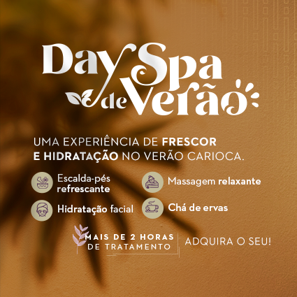 No rio de janeiro é possível aproveitar o Day Spa de Verão no Grand Hyatt