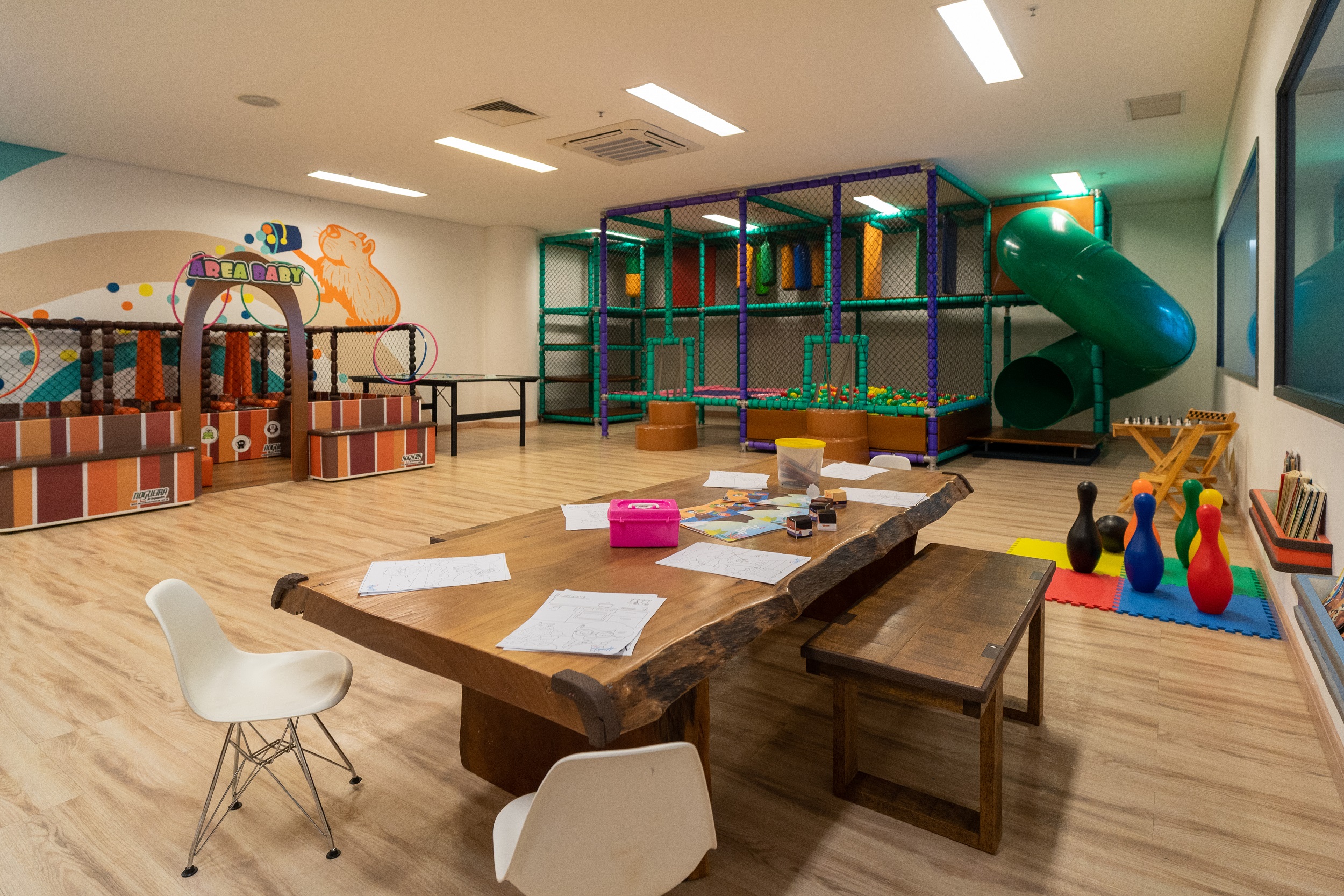 Espaço de lazer nas férias no Rio de Janeiro no Kids Club Hyatt Rio de Janeiro - Clube de Crianças