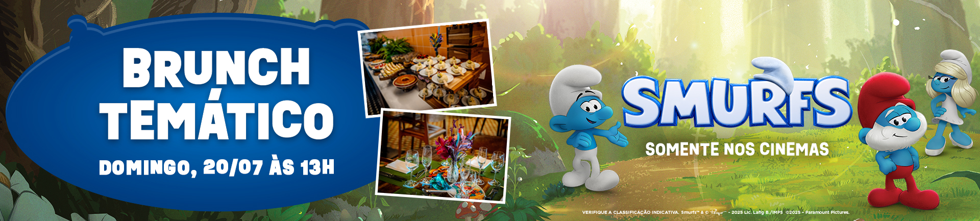 Brunch Tematico Smurfs Grand Hyatt