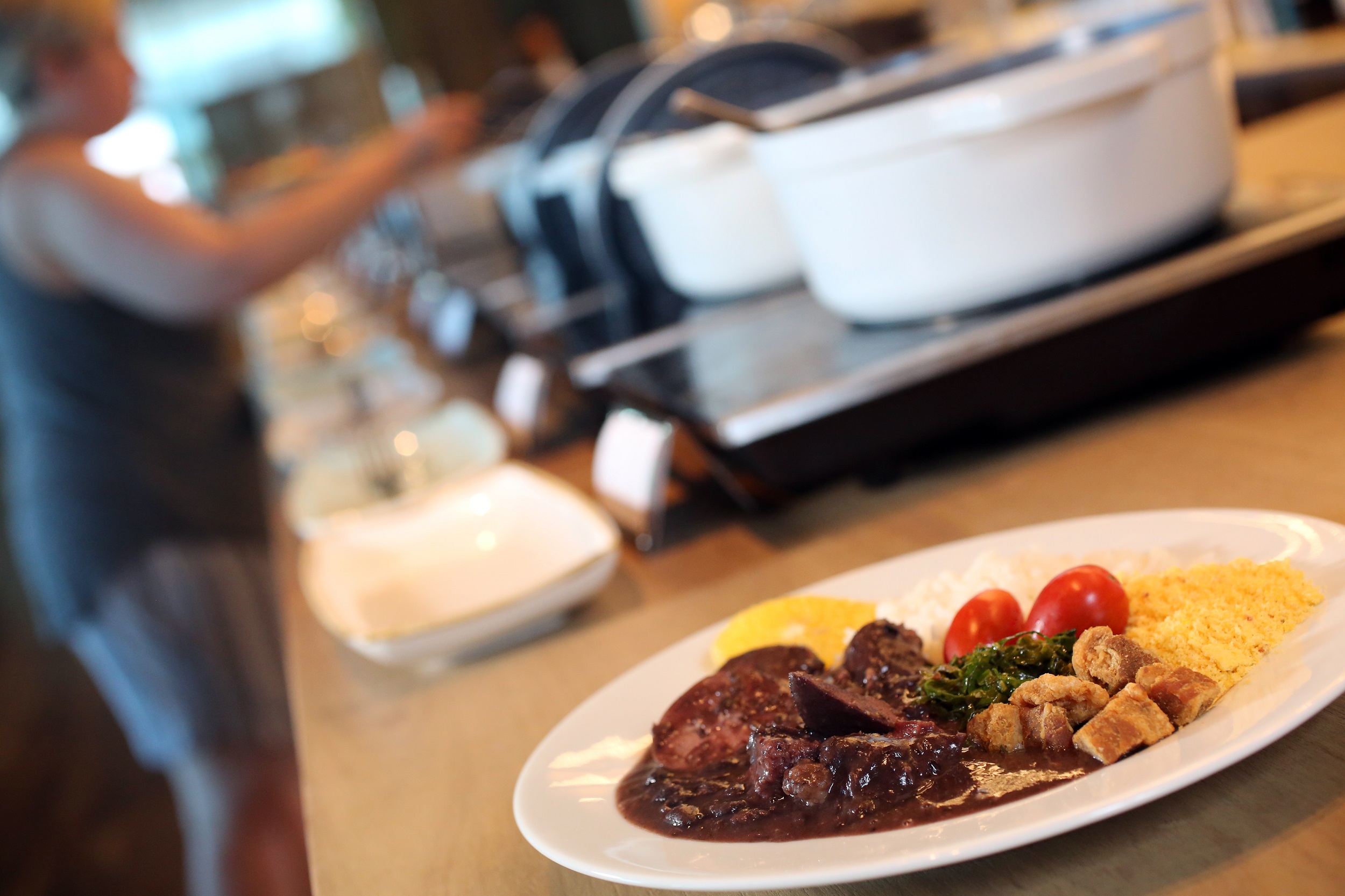 Prato com Feijoada Grand Hyatt Rio de Janeiro