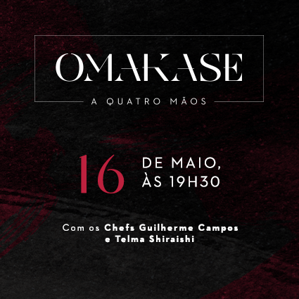 Omakase a Quatro Mãos com Chef Telma Shiraishi