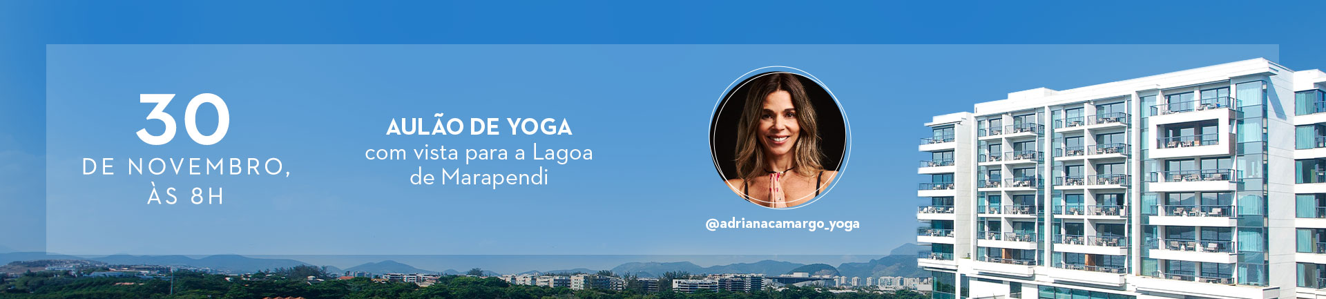 Aulão de Yoga no Hyatt Rio de Janeiro