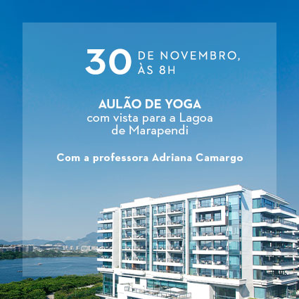 Aulão de yoga Hyatt RJ