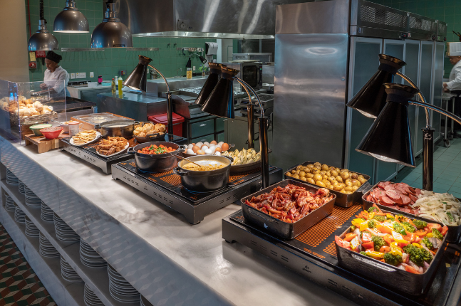 Café da manhã completo do Hyatt RJ