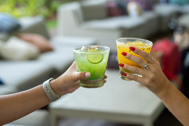 Caipirinha de Limão e Maracujá Hyatt RJ