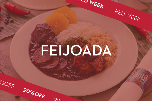 Feijoada oferta 20% OFF