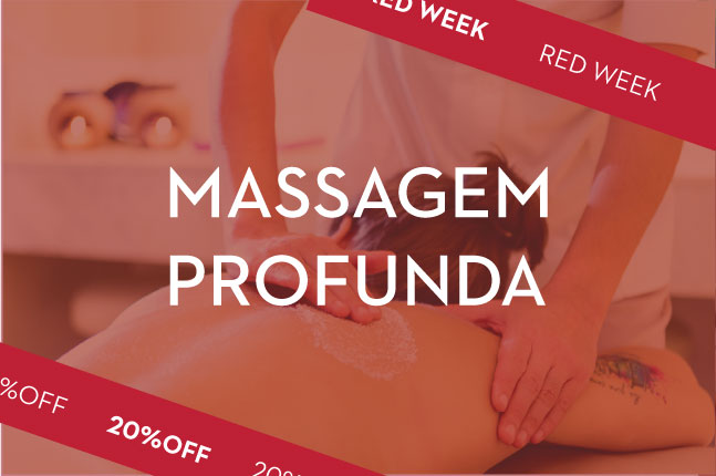 Massagem Profunda Oferta 20% OFF