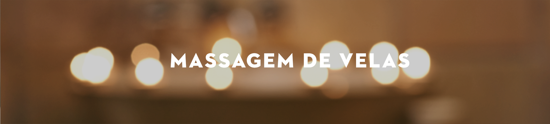 Massagem de velas