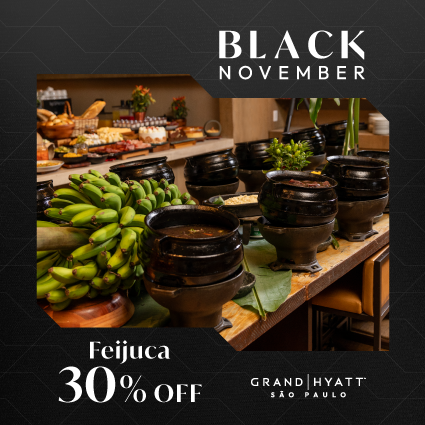 Oferta Black November Hyatt São Paulo 30% OFF feijuca