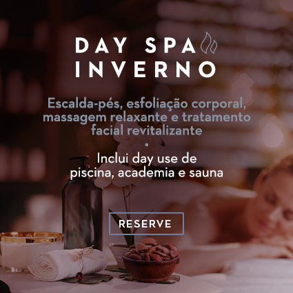 Banner com informações sobre o Day Spa do Grand Hyatt São Paulo