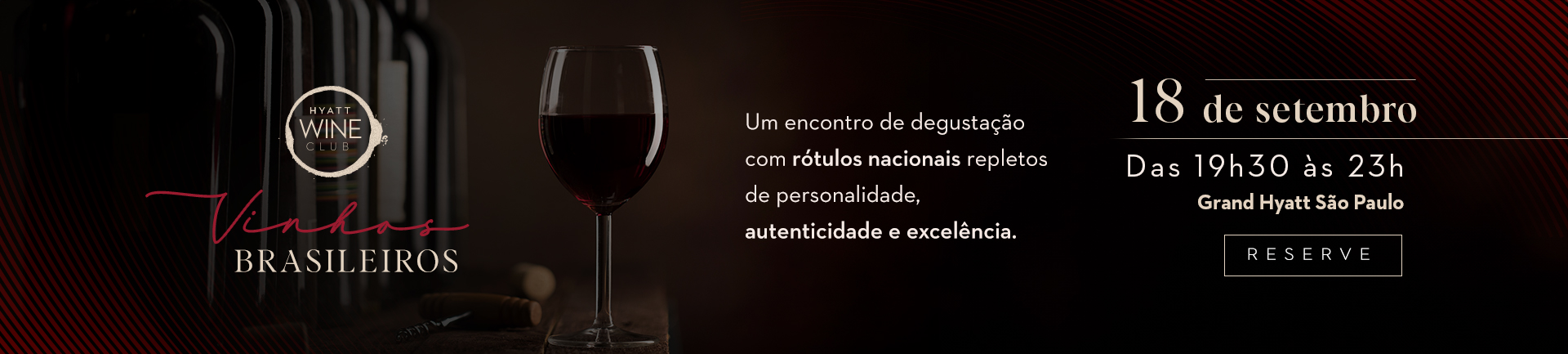 Grand hyatt SP degustação de vinhos