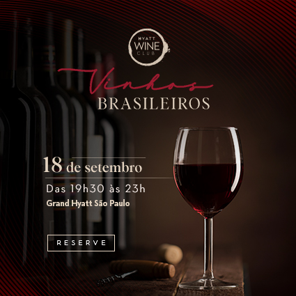 banner mobile degustação de vinhos brasileiros clube wine Grand Hyatt São Paulo