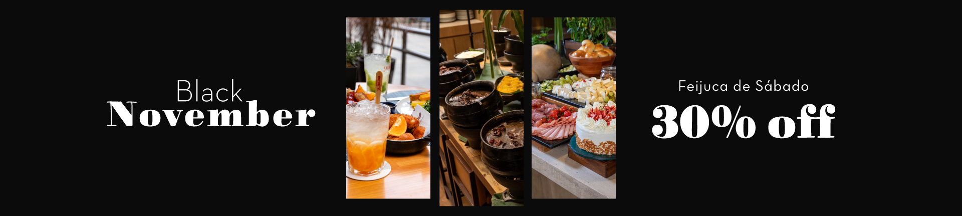 Banner promocional Black November Feijuca Grand Hyatt
