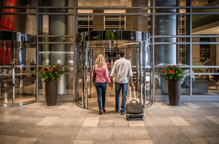 lobby de entrada do grand hyatt são paulo 