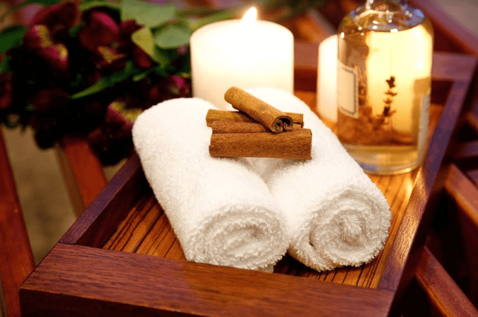 toalhas e acessórios para massagem profissional