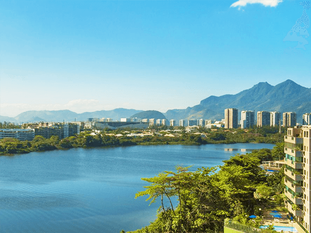 Réveillon na Barra da Tijuca de frente para a Lagoa de Marapendi