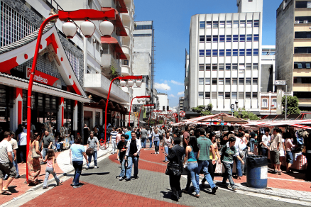 Férias em São Paulo no bairro da Liberdade